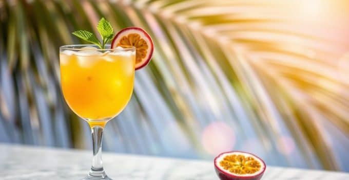 Passionfruit Bliss Mocktail