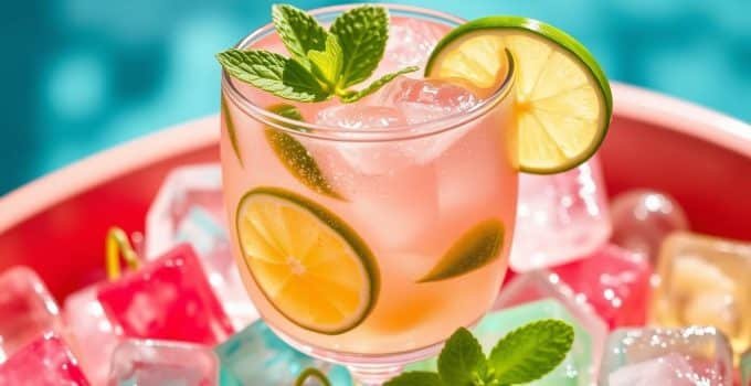 Peppermint Lime Mocktail