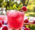 Raspberry Sherbet Punch Mocktail