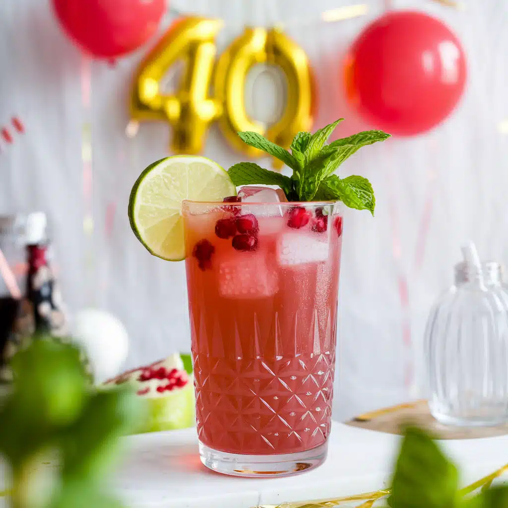 Ruby Red Celebration Mocktail