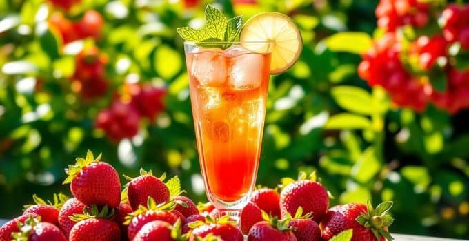 Sixteen and Stunning Strawberry Mocktail