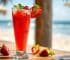 Sparkling Strawberry Mocktail