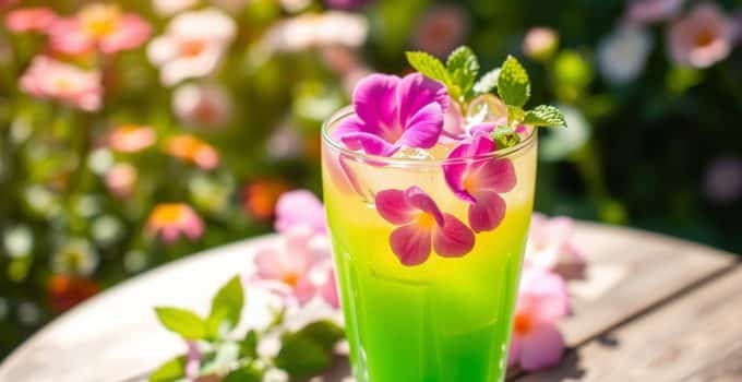 Sweet Pea Mocktail