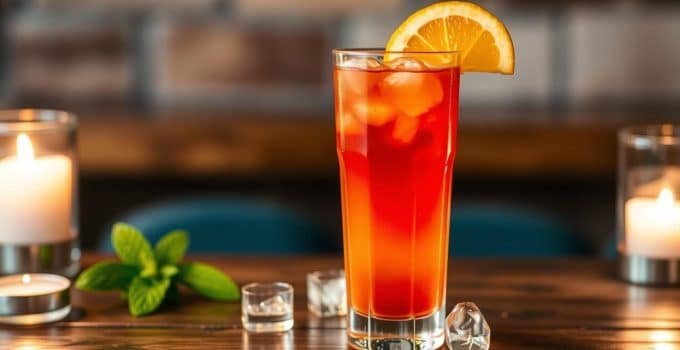 The Forty Flame Mocktail