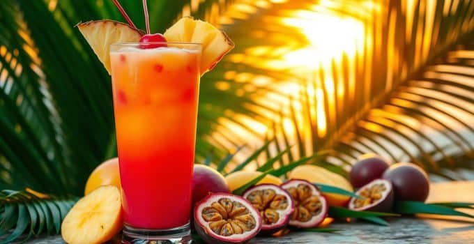 Tropical Horizon Mocktail