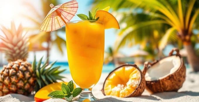 Tropical Mango Milestone Mocktail