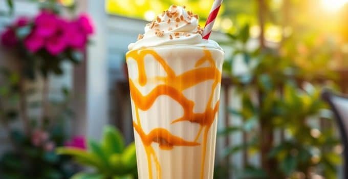 Vanilla Caramel Sweet Cream Mocktail