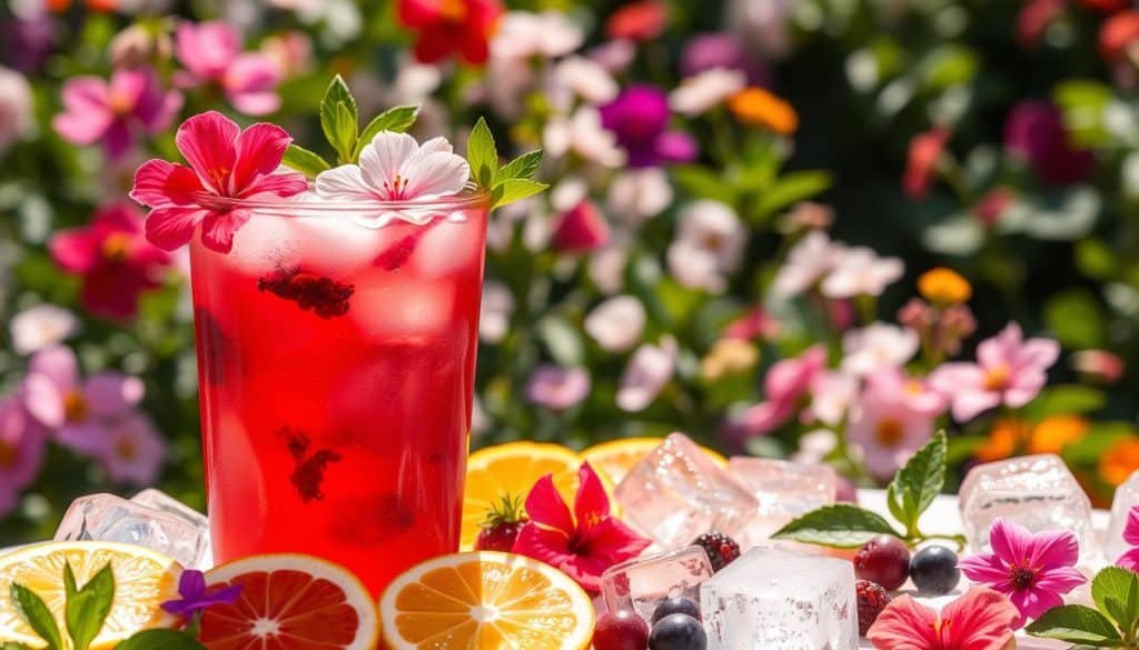 floral infusions and flavor combinations in mocktails