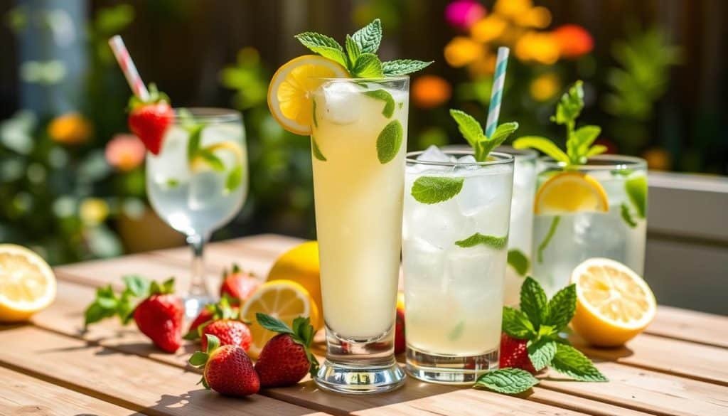 refreshing summer drinks