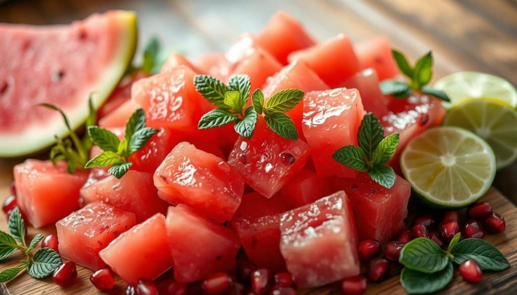 watermelon juice ingredients for mocktail