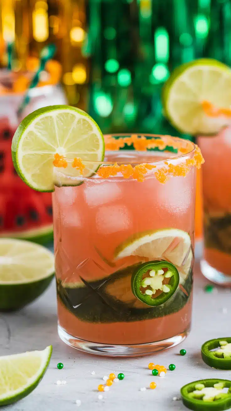 Spicy Watermelon Refresher Mocktail