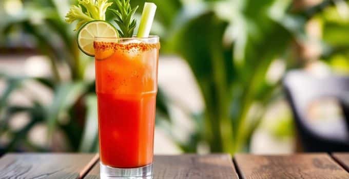 Virgin Michelada Mocktail