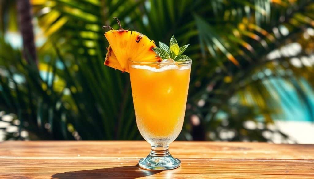 pineapple mocktail