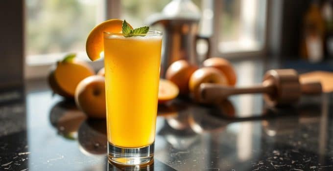 Golden Mango Mocktail