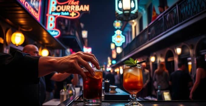 Midnight Bourbon Street Mocktail